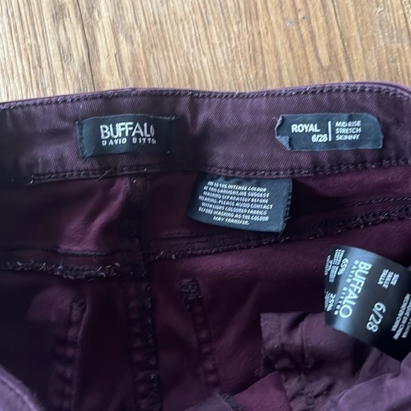 Buffalo David Bitton Mid Rise Skinny Stretch Jegging - Picture 5 of 6